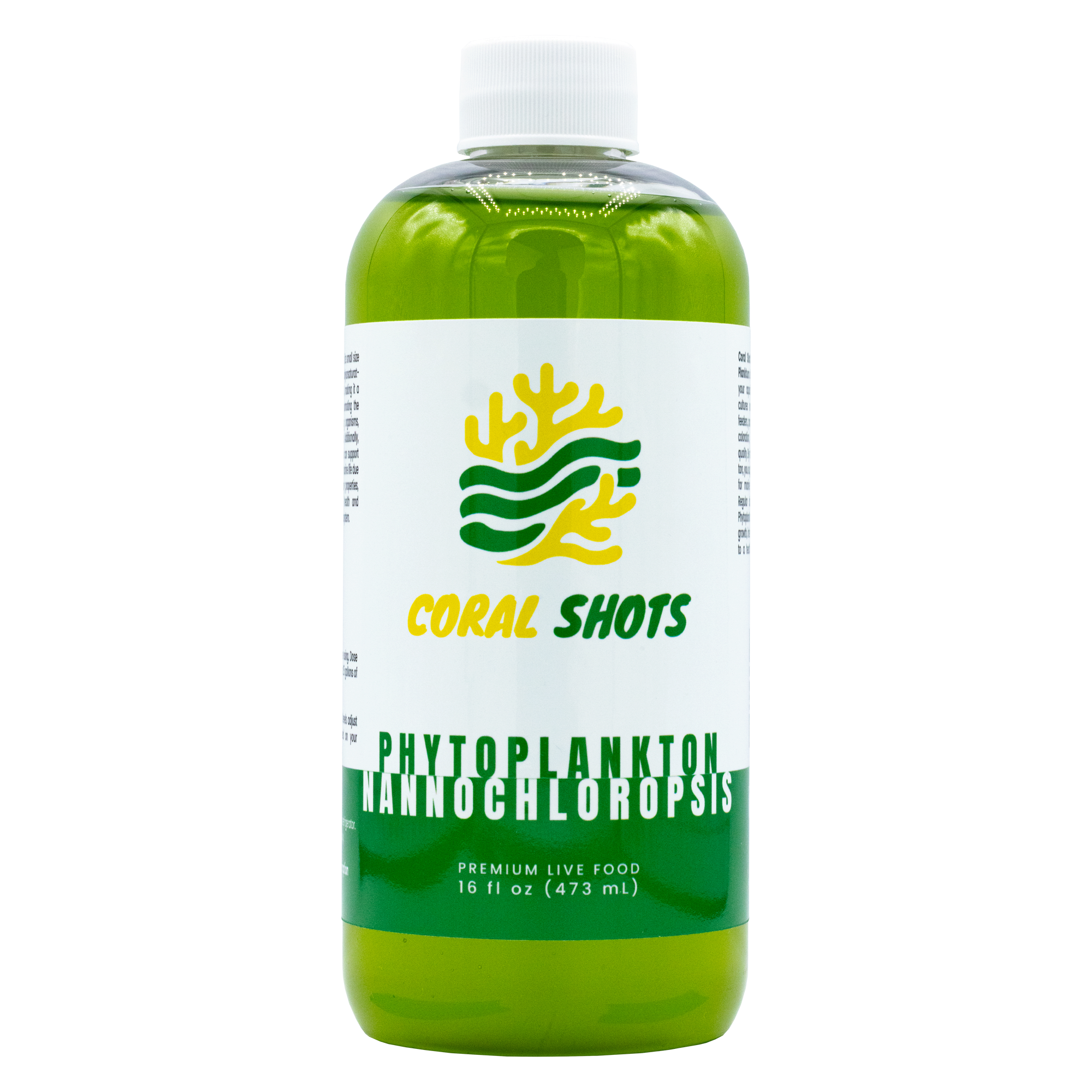 Nannochloropsis Live Phytoplankton - Coral Shots
